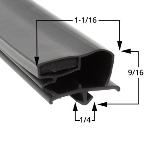 23 3/8 x 23 Glastender Gasket