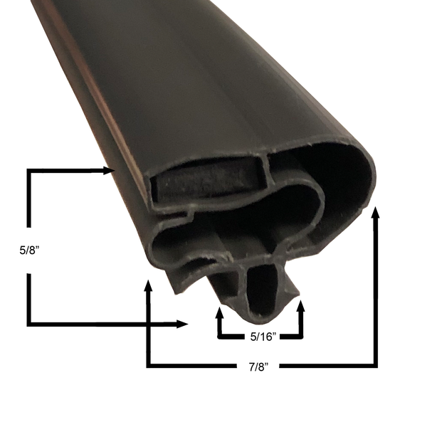Blue Air GASKET, 25-1/4" X 25-1/2" BLK