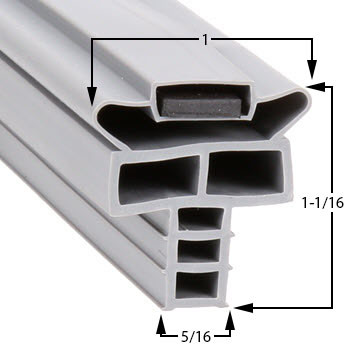 9 7/8 x 24 3/4 Randell  Gasket