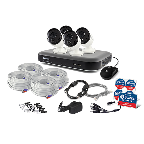 Swann Smart Security System 1080P 4カメラ Amazon.co.jp: 【日本正規