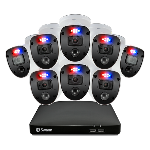 Home 8 Camera 8 Channel 1080p Full HD DVR Security System
