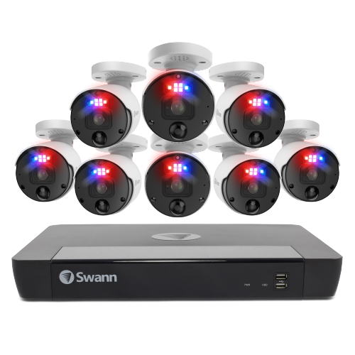 8 Camera 16 Channel 4K Ultra HD Pro Professional NVR Security System