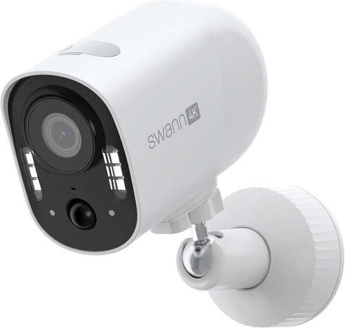 Swann Xtreem 4K Wireless Security Camera, Wireless Camera with 32GB Micro SD & Cloud Storage, Indoor & Outdoor Surveillance, Ideal for Baby Monitor & Home, 2-Way Talk, Wi-Fi, No Monthly Fee, 4KXTRM-CA