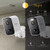CoreCam 2K Wireless Spotlight Cameras 3 Pack with 2-Way Talk, Siren, Heat + Motion Detection plus Solar Charging Panels | SWIFI-COREPRO3S3
