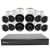 12 Camera 16 Channel 5MP HD DVR Security System   - CODV16-558012