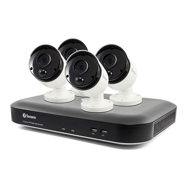 監視カメラ　Swann Smart Security System 1080P Swann Smart Security Camera: 1080p Full HD Wireless Security