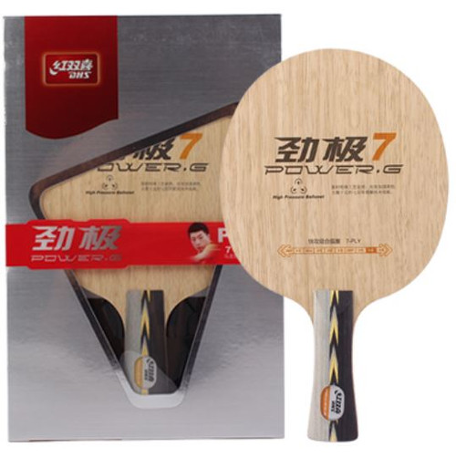 DHS POWER.G7 (PG7) FL/CS Table Tennis Blade  DHS POWER.G7 (PG7) FL/CS Table Tennis Blade