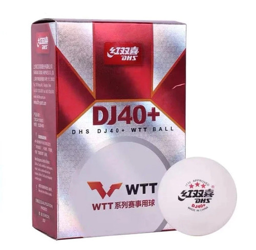 12pcs DHS  DJ40+ WTT 3 Star Table Tennis Balls