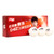 40pcs DHS D40+ 3 Star Seamed Table Tennis Balls (White/Orange)