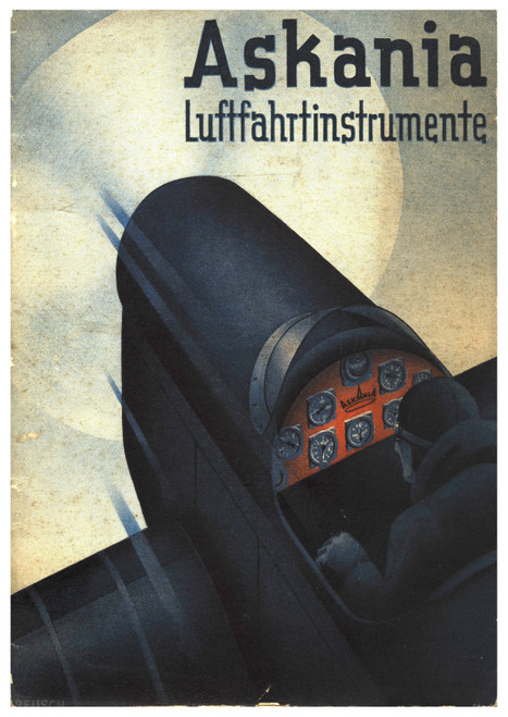 Askania Aero 104 A Aviation Instruments Manual (German Language ) Askania Aero 104 A Aviation Instruments Manual (German Language )