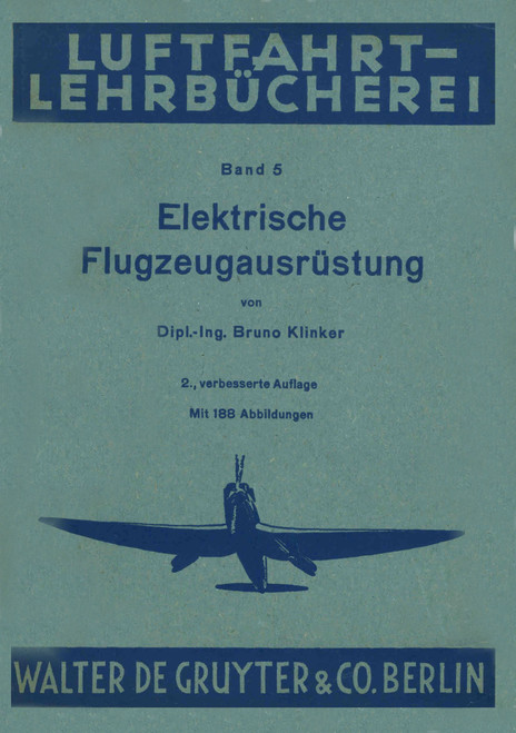 LLB 5 Electrical Aircraft Equipment Manual (German Language ) LLB 5 Electrical Aircraft Equipment Manual (German Language )
