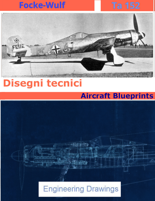 Foke-Wulf Ta-152  Blueprints  Engineering Drawings Collection