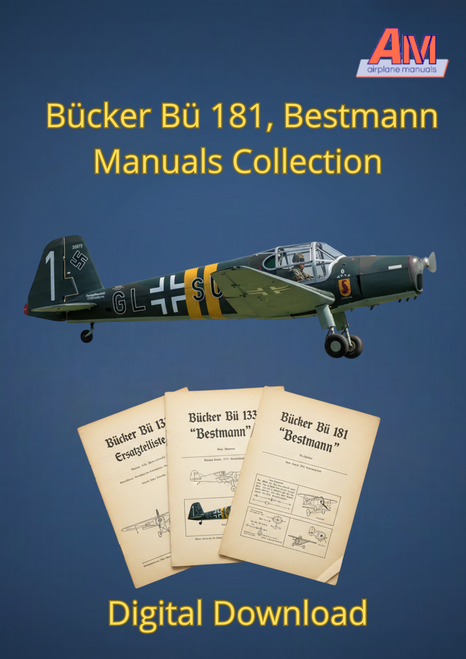 Bücker Bü 181 Bestmann Manuals Collection_cover