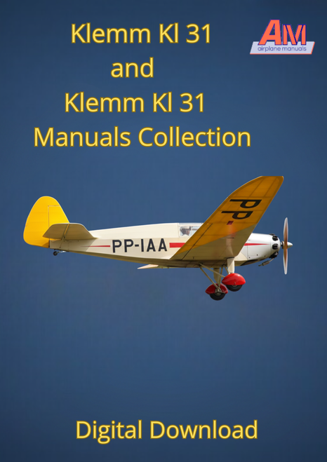 Klemm Kl 31 and Kl 32 Manuals Collection_cover