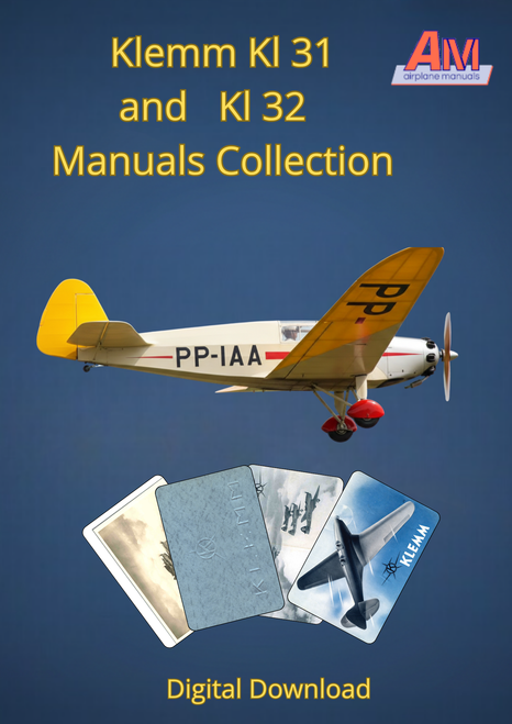 Klemm Kl 31 and Kl 32 Manuals Collection_cover