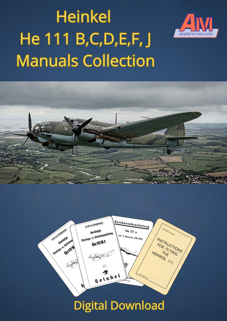 Heinkel He 111 B, C, D, E, F, J Manuals Collection_cover