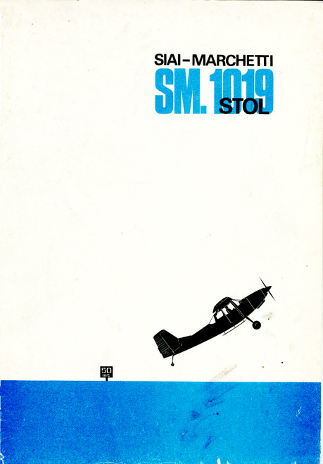 SIAI Marchetti SM-1019 Aircraft  Technical Manual (1971)