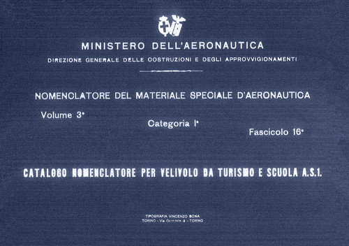 Fiat A.S.1 e A.S.1 IDRO Catalogo Nomenclatore ( 1925) Fiat A.S.1 e A.S.1 IDRO Catalogo Nomenclatore ( 1925)