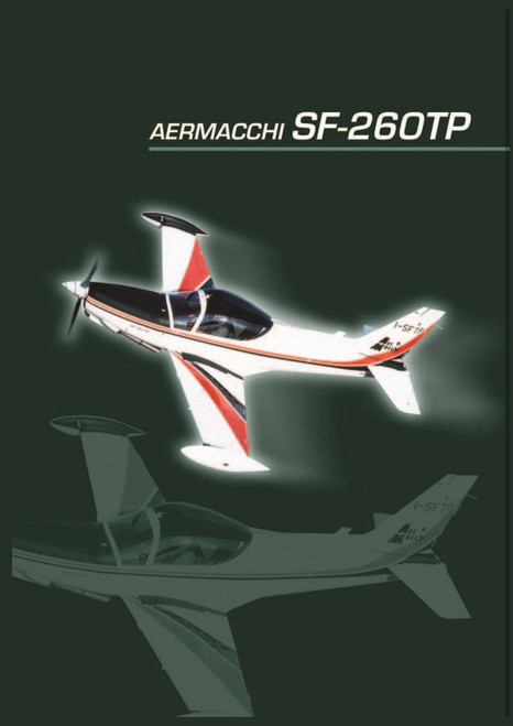 SIAI Marchetti SF-260 TP Aircraft Technical Brochure Manual( English Language )