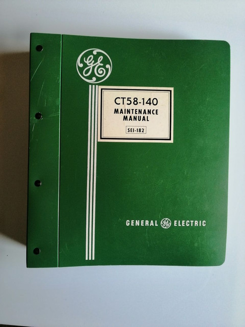 General Electric CT58-140 engine Maintenance manual. SEI-182.
original paper manual (English language) General Electric CT58-140 engine Maintenance manual. SEI-182.
original paper manual (English language)