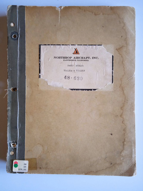 Northrop YC-125 A and YC-125B Aircraft Parts Catalog Manual. AN 01-1CAA-4 (1950)
original paper manual (English language) Northrop YC-125 A and YC-125B Aircraft Parts Catalog Manual. AN 01-1CAA-4 (1950)
original paper manual (English language)