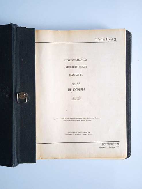 Sikorsky Pelican HH-3F Helicopter Structural Repair Manual. T.O.1H-3(H)F-3 (1974)
original paper manual (English language) Sikorsky Pelican HH-3F Helicopter Structural Repair Manual. T.O.1H-3(H)F-3 (1974)
original paper manual (English language)