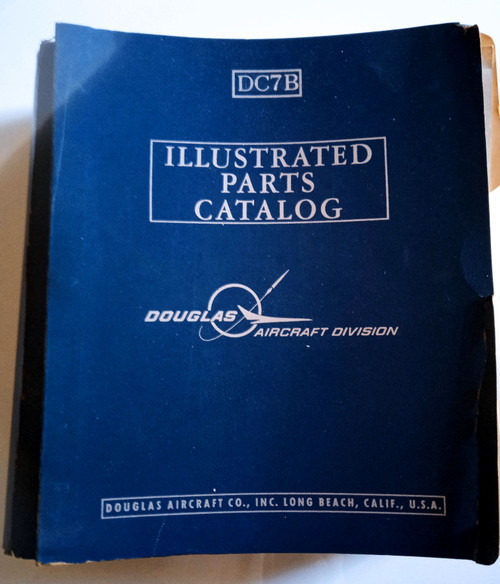 Douglas DC-7 and DC-7B Illustrated parts catalog volume I (1953) Paper Manual Cover Douglas DC-7 and DC-7B Illustrated parts catalog volume I (1953) Paper Manual Cover