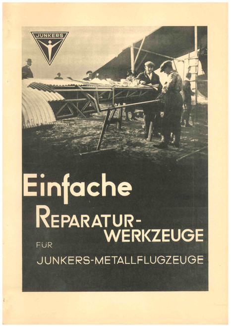 Junkers Repair Tools Brochure,Reparatur Werkzeuge (German Language) Junkers Repair Tools Brochure,Reparatur Werkzeuge (German Language)
