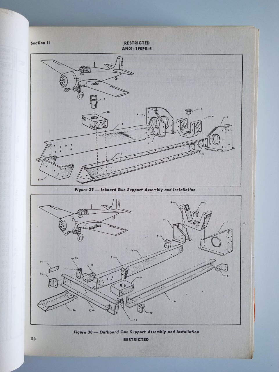 Grumman FM2 / Wildcat VI Aircraft Parts Catalog Manual (AN 01190FB4)