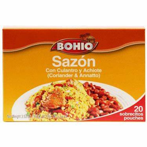 Bohio Sazon Culantro y Achiote 20 packets