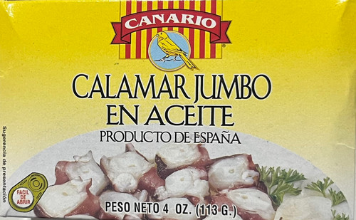 Canario Calamar Jumbo En Aceite