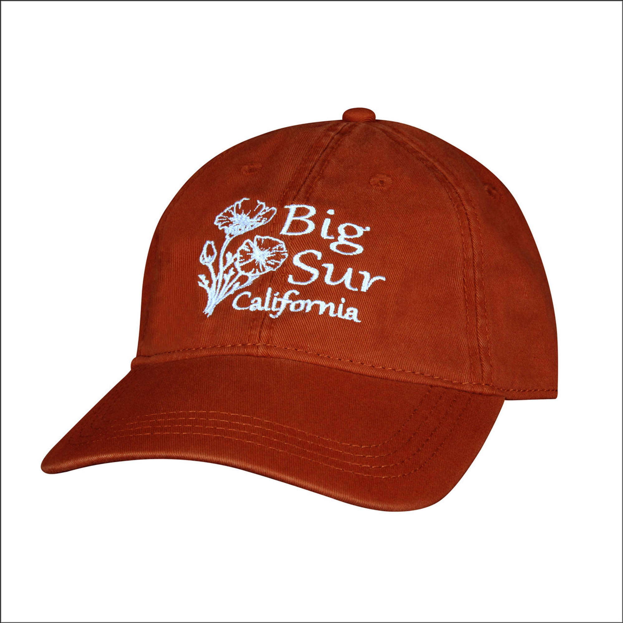 burnt orange baseball cap