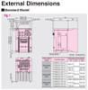 FRN0001C2S-6U - Dimensions