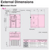 FRN0002C2S-4U - Dimensions