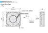 T-MDA1238-24-G - Dimensions