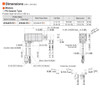 AZM46AK-PS36 - Dimensions