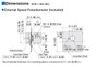 DSCI560UAM-100-3V - Dimensions