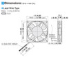 T-MDA1225-24-G - Dimensions