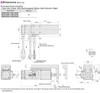 DRSM42LG-04B2AZMK / AZD-KX - Dimensions