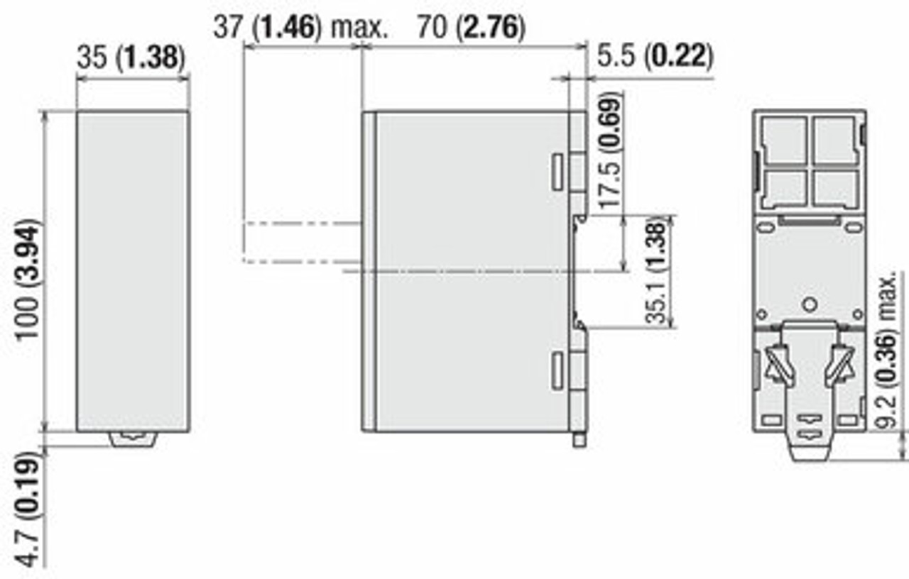 NETC01-M3 - Dimensions