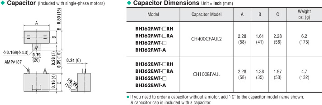 BHI62EMT-15RA - Capacitor