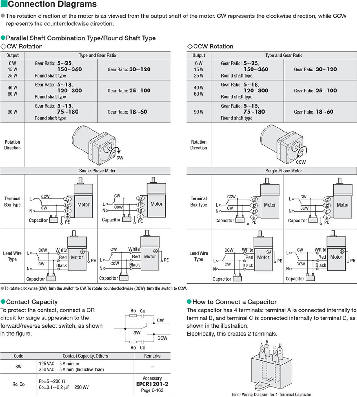 5RK40UA-180A - Connection