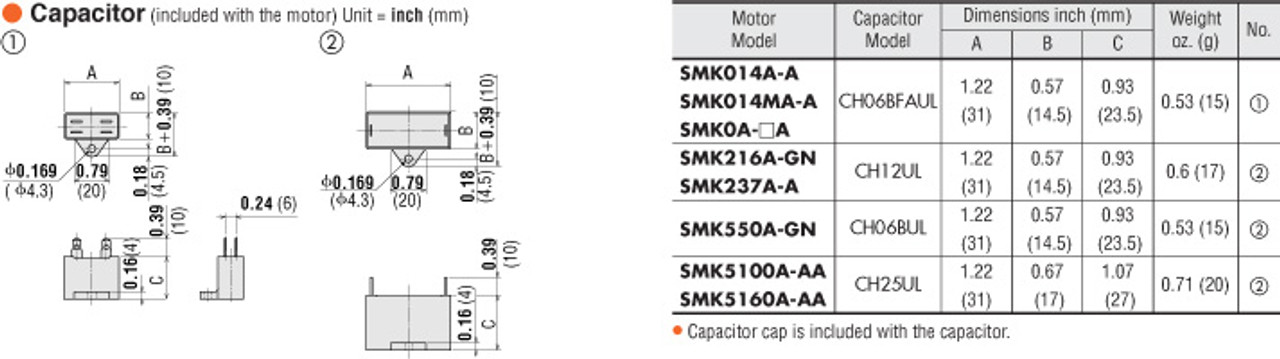 SMK5160A-AA - Capacitor