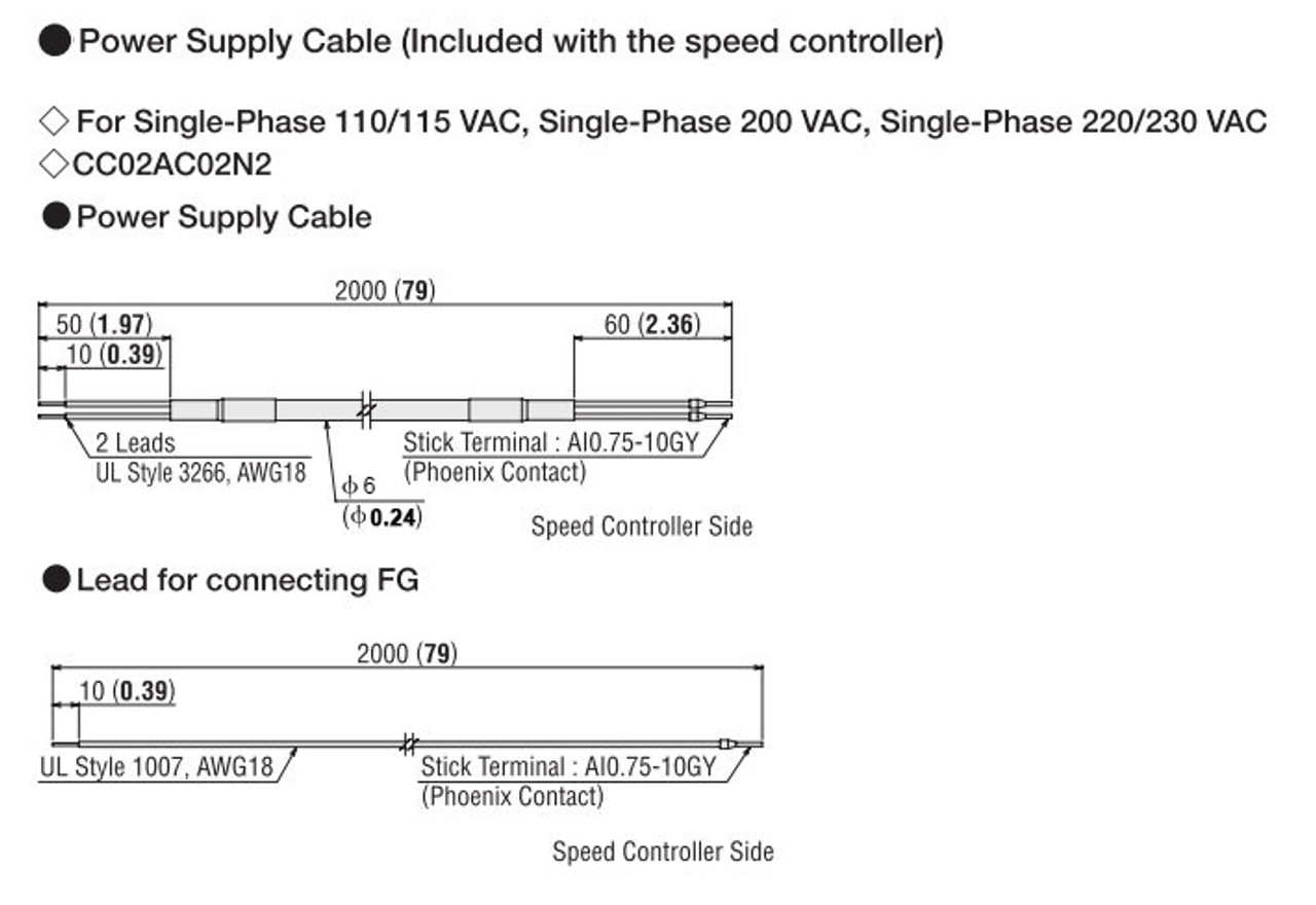 US2D90-UA-CC - Dimensions