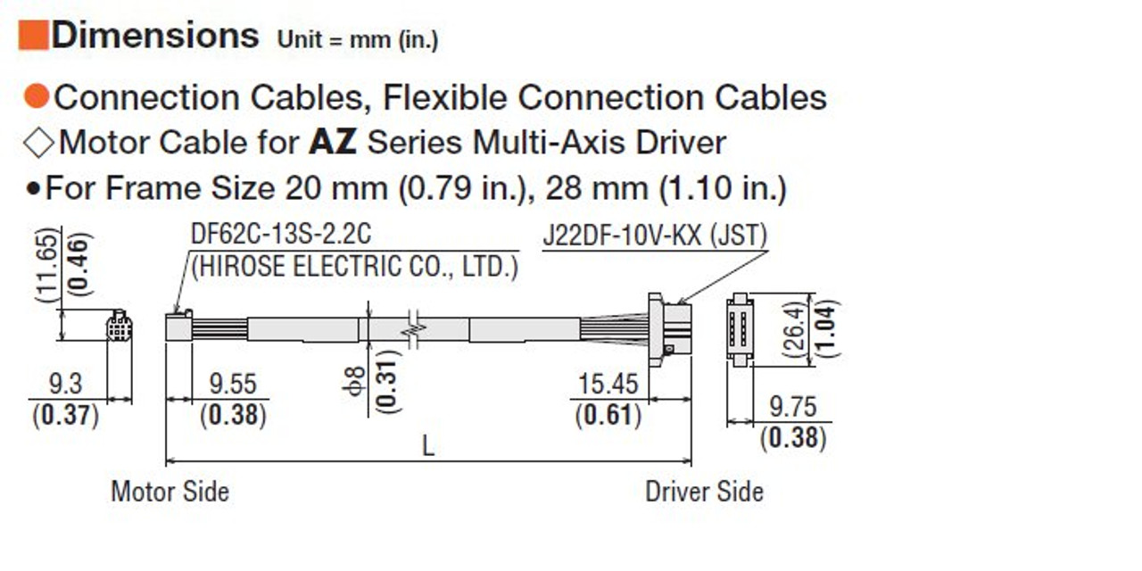 CC100VZ2RA - Dimensions