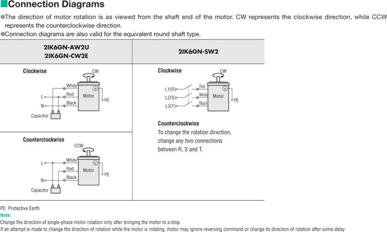 2IK6GN-CW2E / 2GN9KA - Connection