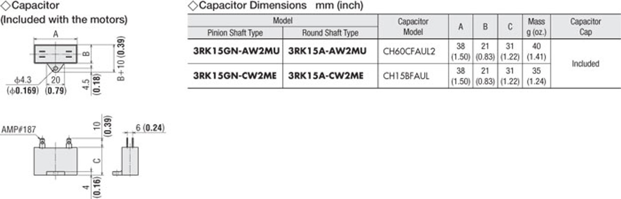 3RK15GN-AW2MU / 3GN90KA - Capacitor