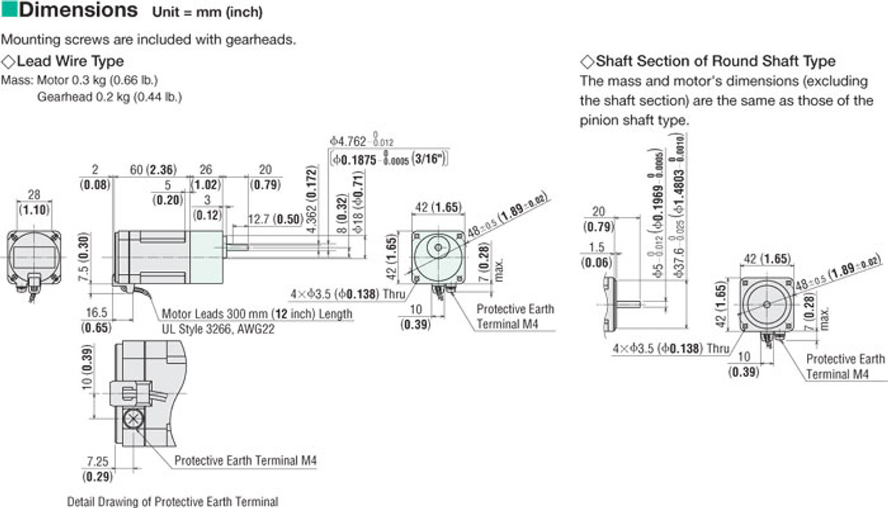 0IK1GN-AW3U / 0GN12.5KA - Dimensions