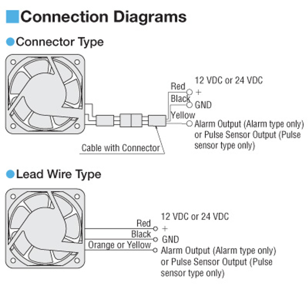 T-MD625BM-12-G - Connection