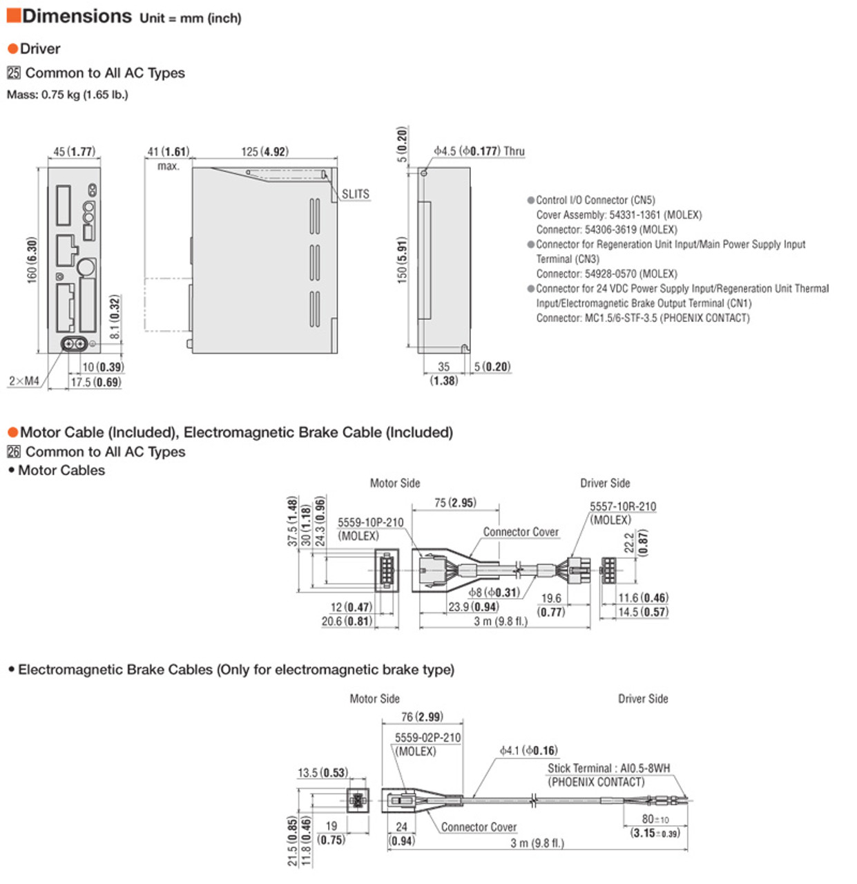 AR46AA-H50-3 - Dimensions